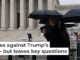 It has been raining tariffs … until now? Aaron Schwartz/Getty Images